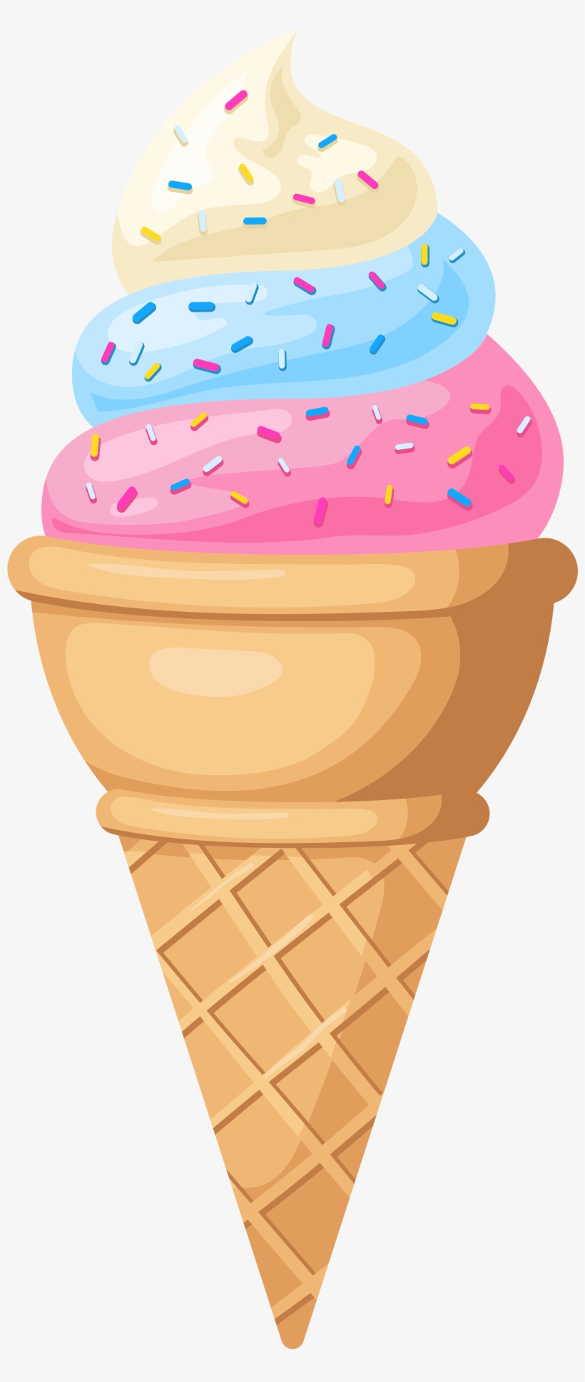 Detail Ice Cream Cone Clip Art Free Nomer 7