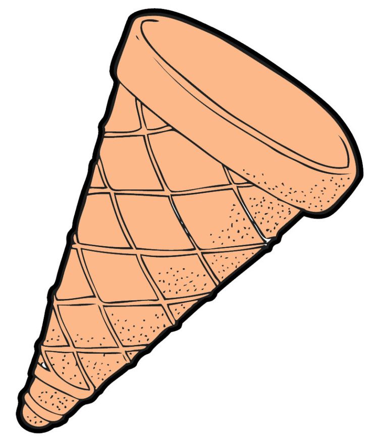 Ice Cream Cone Clipart - KibrisPDR