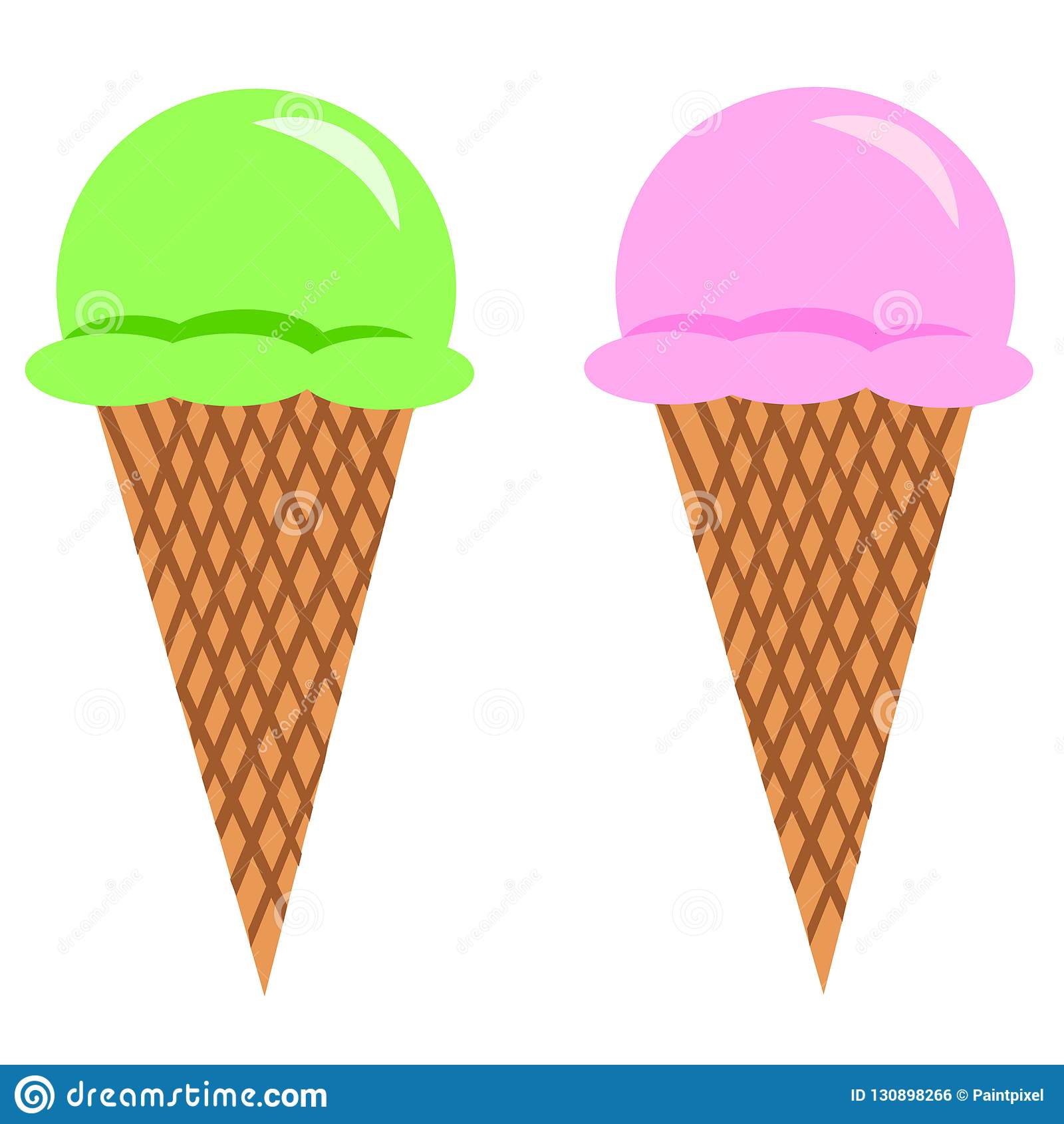 Detail Ice Cream Cone Clipart Nomer 13