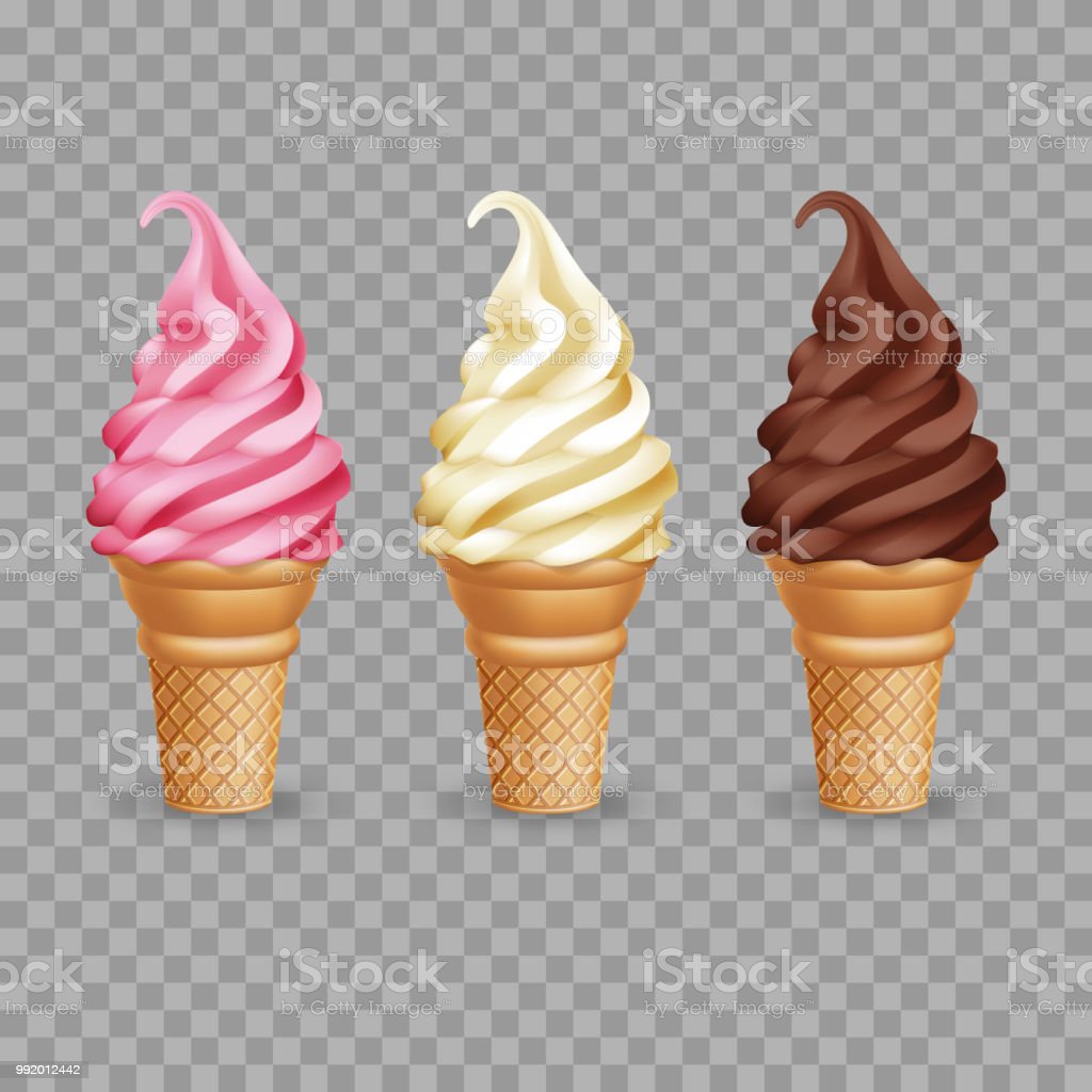 Detail Ice Cream Cone Transparent Background Nomer 44
