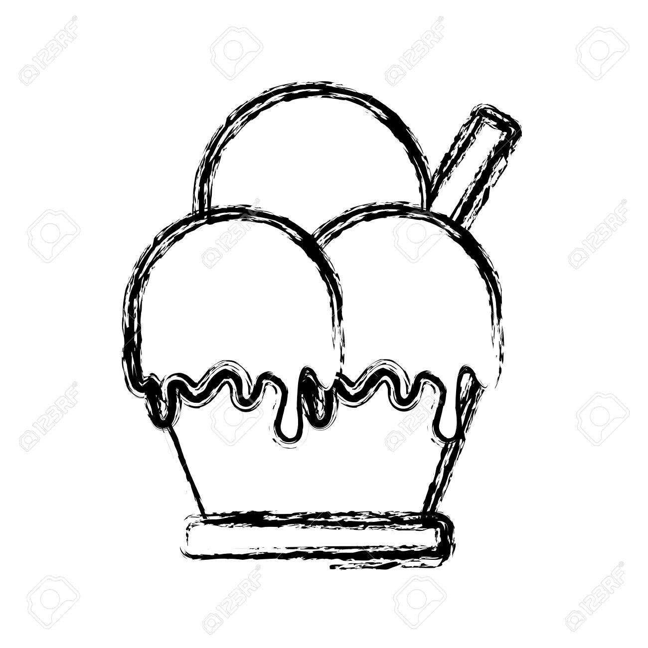 Detail Ice Cream Cup Clipart Nomer 39