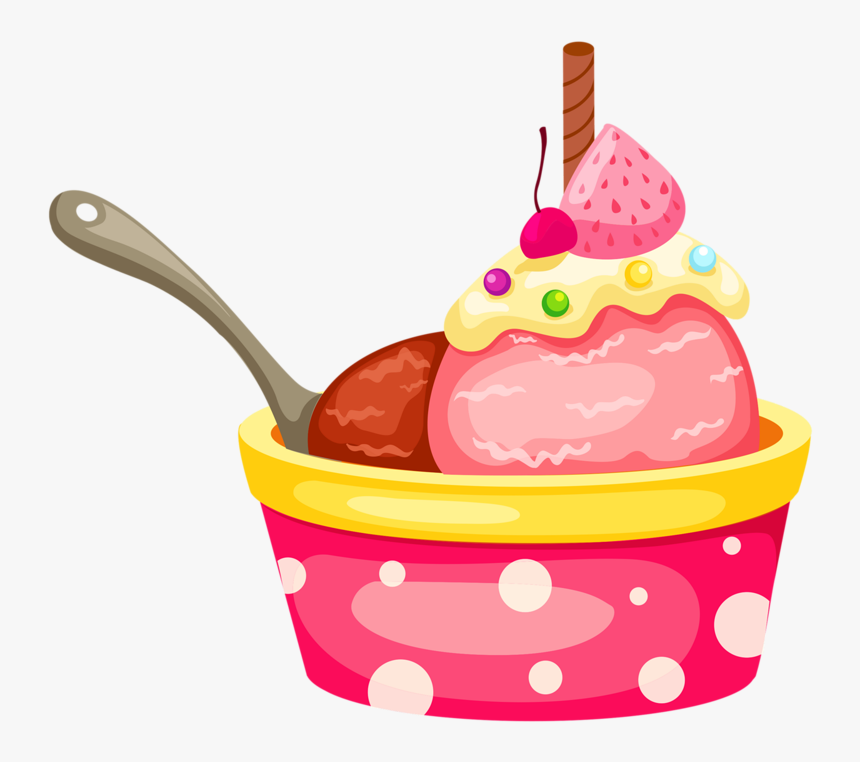 Detail Ice Cream Cup Clipart Nomer 7