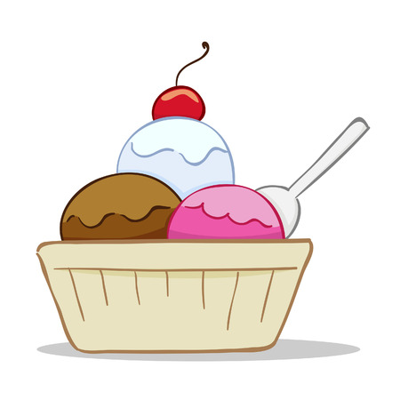 Detail Ice Cream Cup Clipart Nomer 8