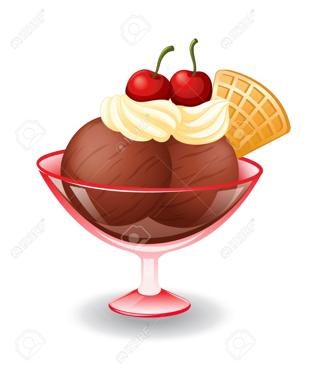 Detail Ice Cream In A Cup Clipart Nomer 8