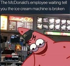 Detail Ice Cream Machine Broke Meme Template Nomer 13