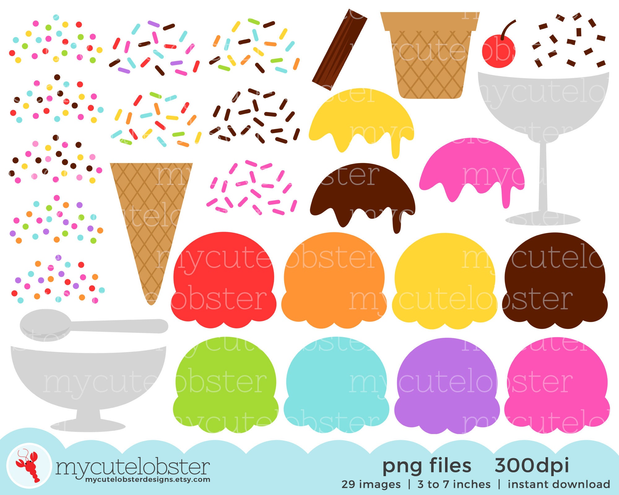 Detail Ice Cream Scoop Clipart Nomer 10