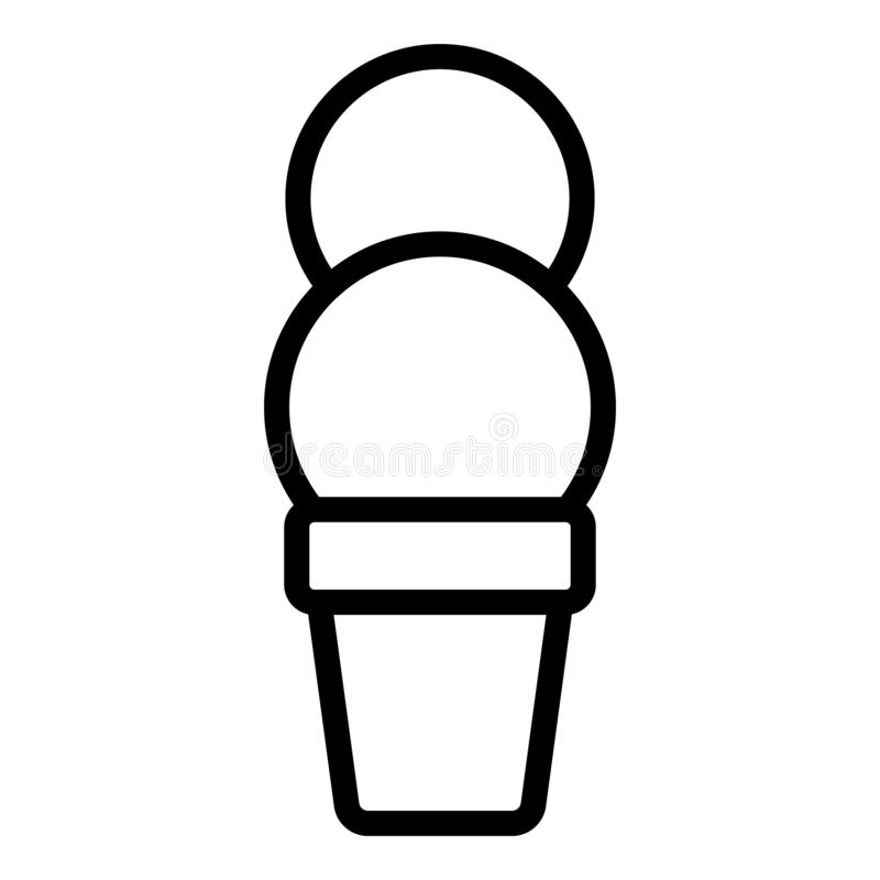 Detail Ice Cream Scoop Clipart Black And White Nomer 37