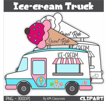 Detail Ice Cream Truck Clipart Nomer 22