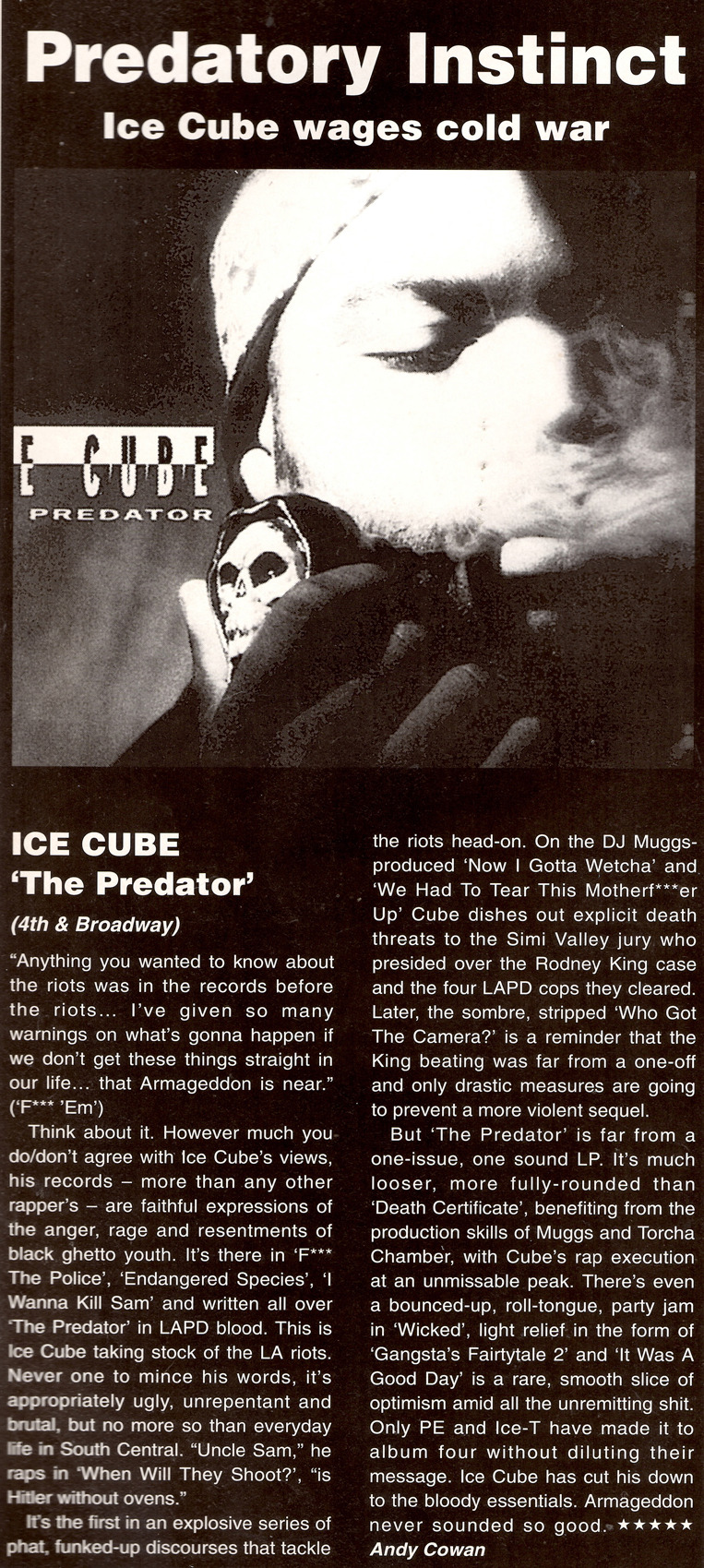 Detail Ice Cube The Predator Vinyl Nomer 31