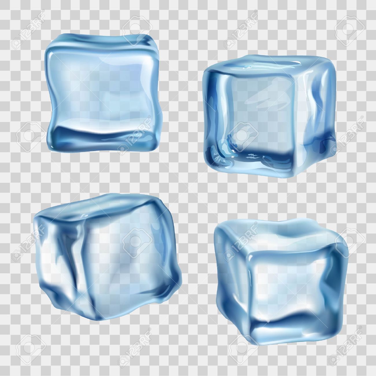 Detail Ice Cubes Transparent Background Nomer 22