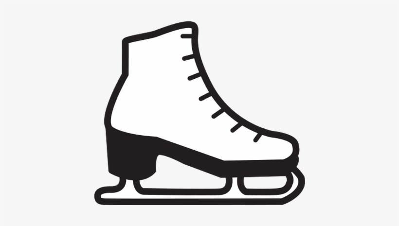 Detail Ice Skate Clip Art Nomer 10