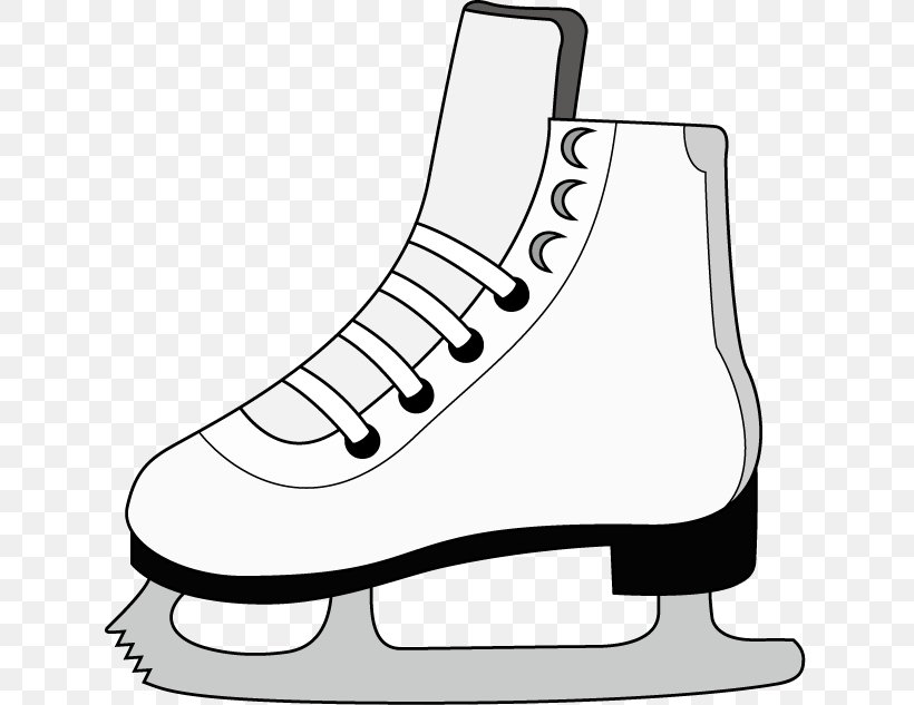 Detail Ice Skate Clip Art Nomer 12