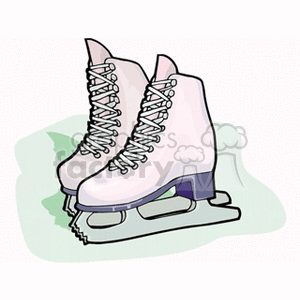 Detail Ice Skate Clip Art Nomer 38