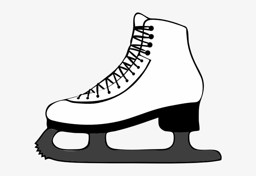 Detail Ice Skates Clip Art Nomer 11