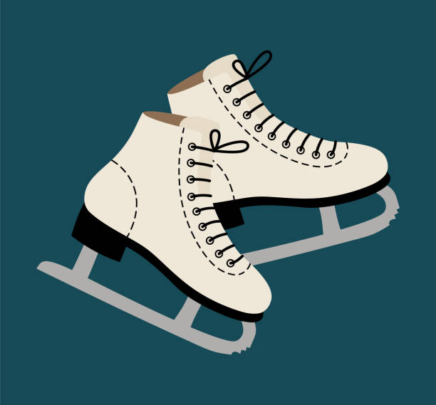 Detail Ice Skates Clip Art Nomer 4