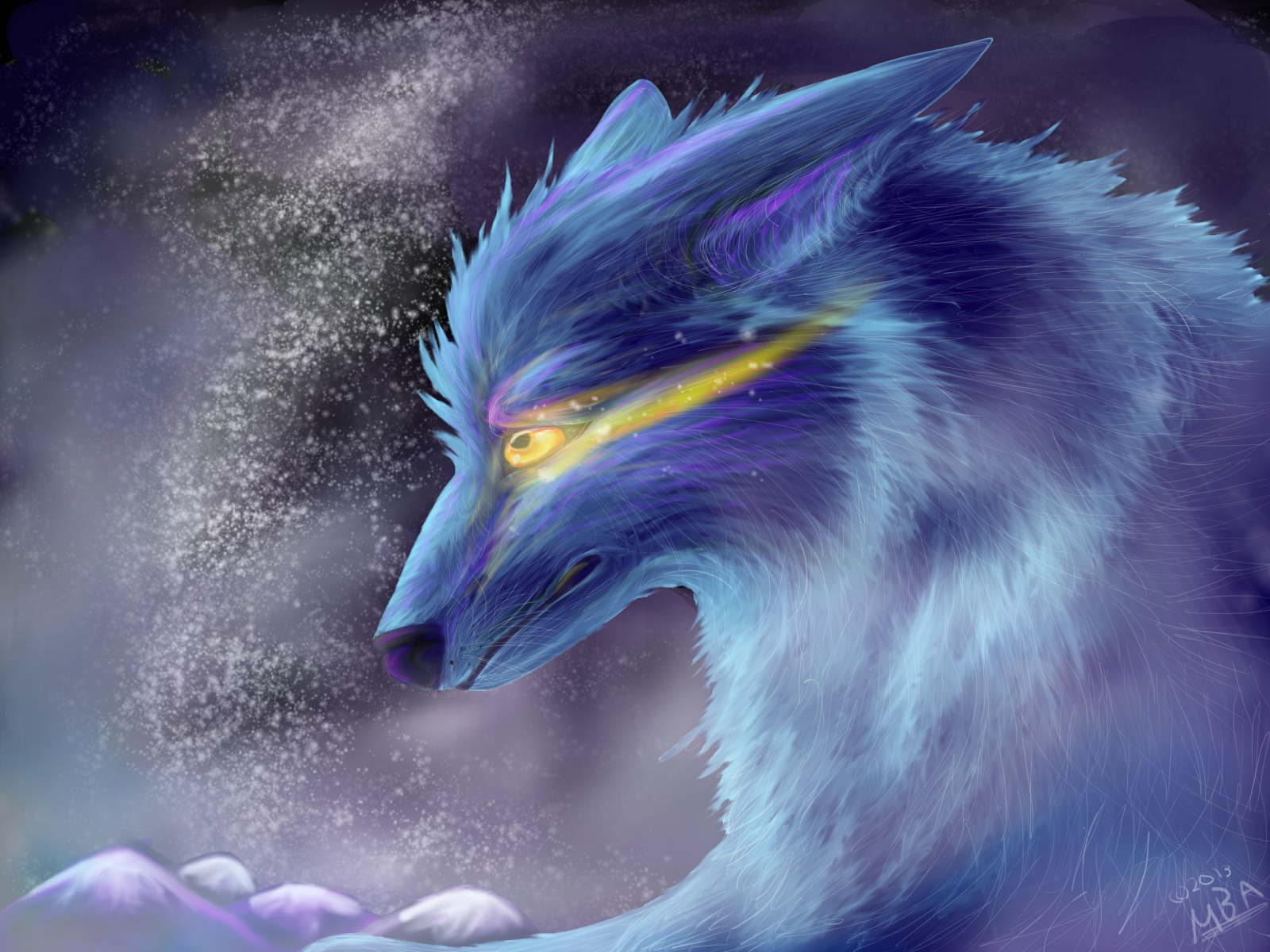 Detail Ice Wolf Wallpaper Nomer 33