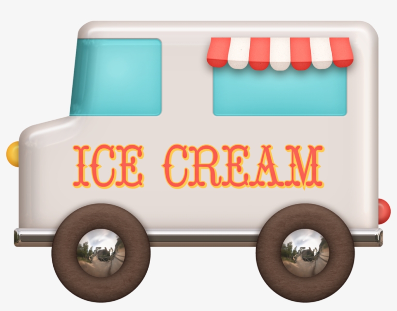 Detail Icecream Truck Clipart Nomer 46