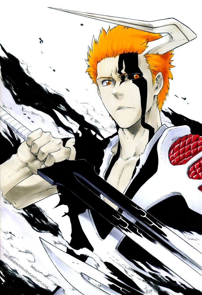 Detail Ichigo New Hollow Transformation Nomer 31