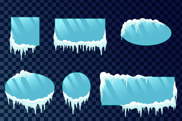 Detail Icicles Clip Art Nomer 24