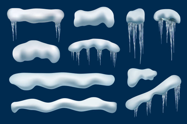 Detail Icicles Clip Art Nomer 37