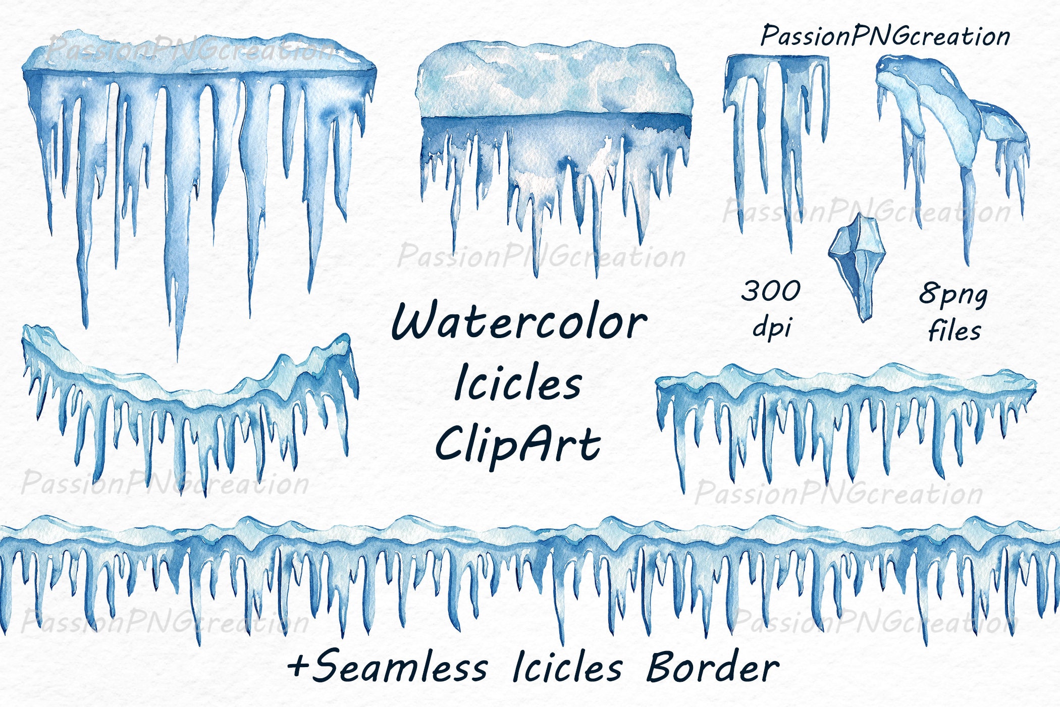 Detail Icicles Clipart Nomer 22