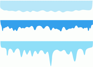 Detail Icicles Silhouette Nomer 18