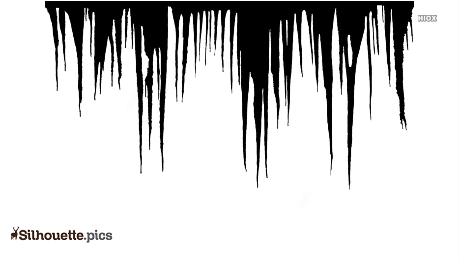 Detail Icicles Silhouette Nomer 20