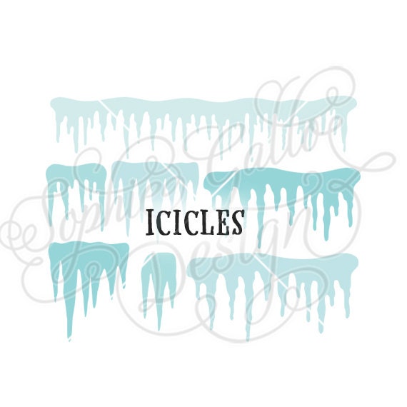 Detail Icicles Silhouette Nomer 34