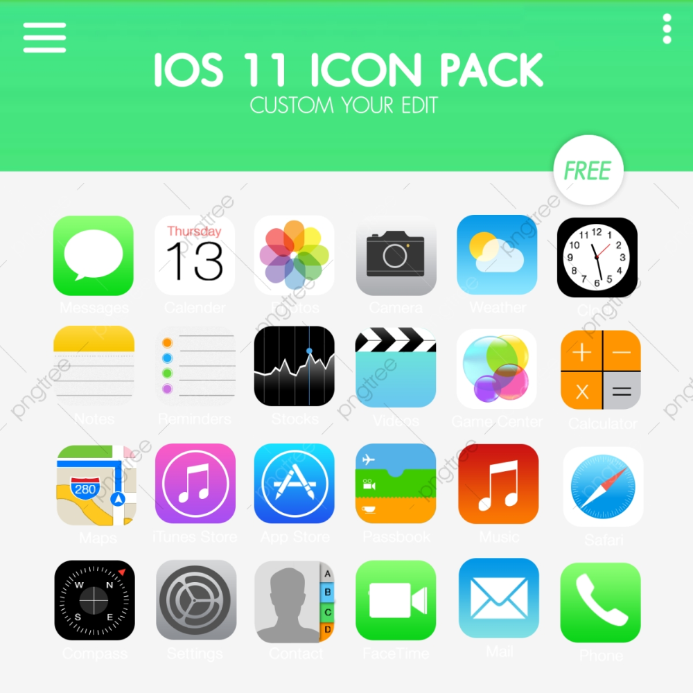 Detail Icon Iphone Png Nomer 33