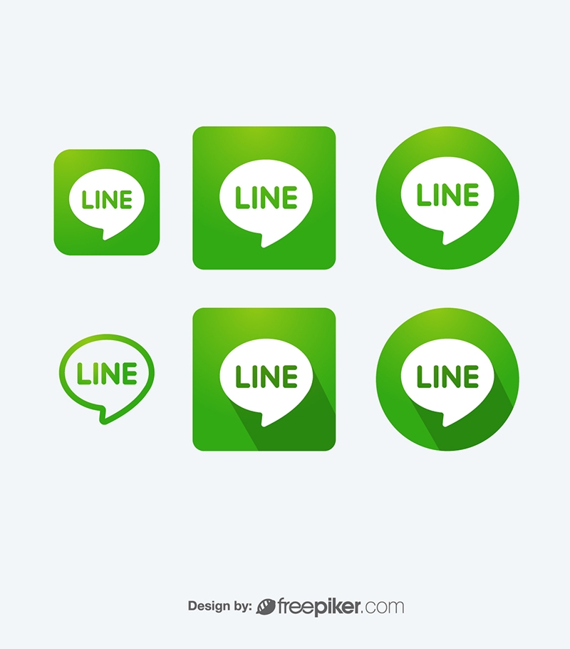 Detail Icon Line Messenger Nomer 7