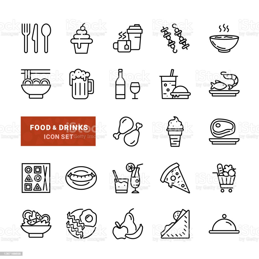 Icon Makanan Dan Minuman - KibrisPDR