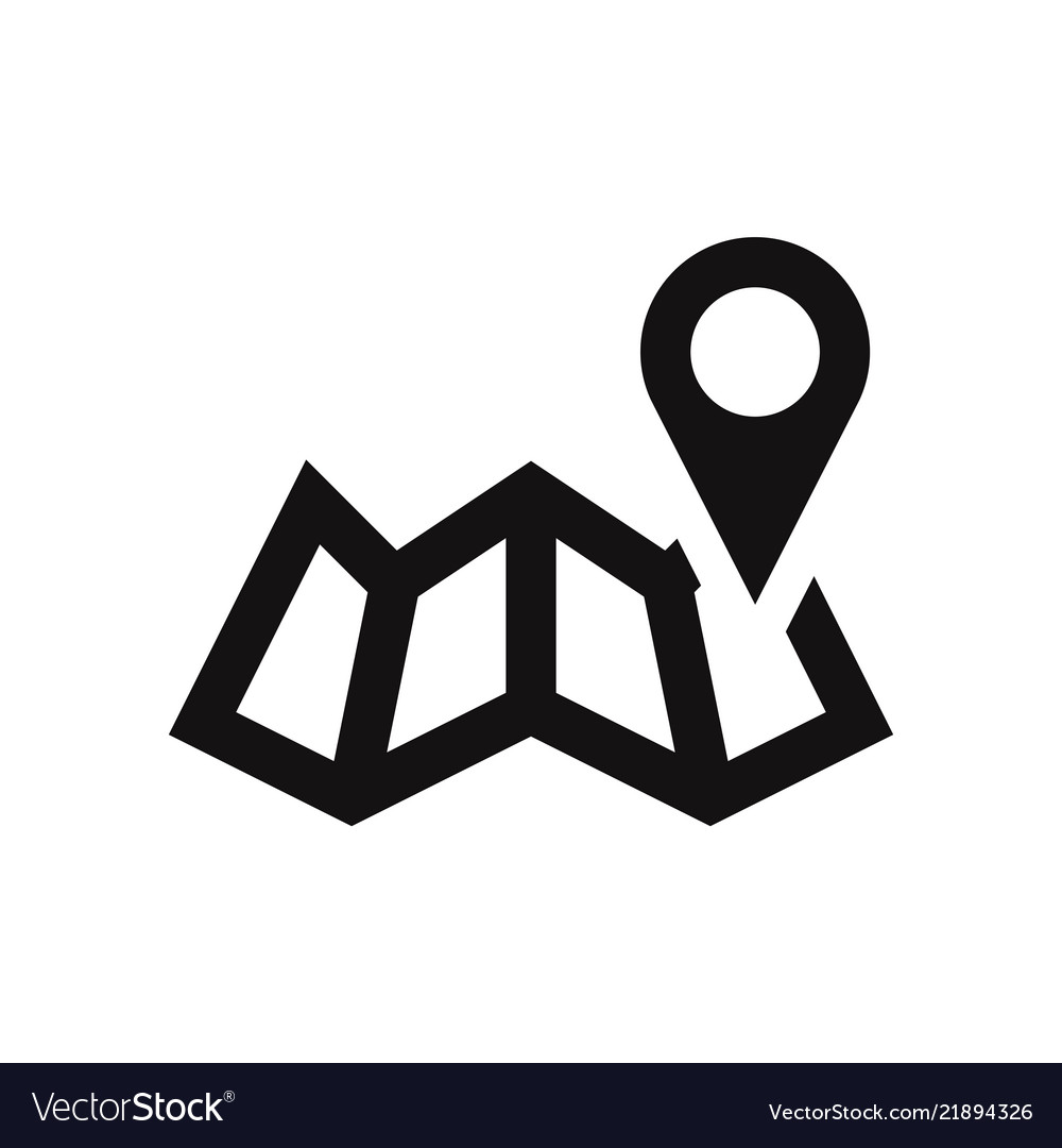 Detail Icon Maps Vector Nomer 4