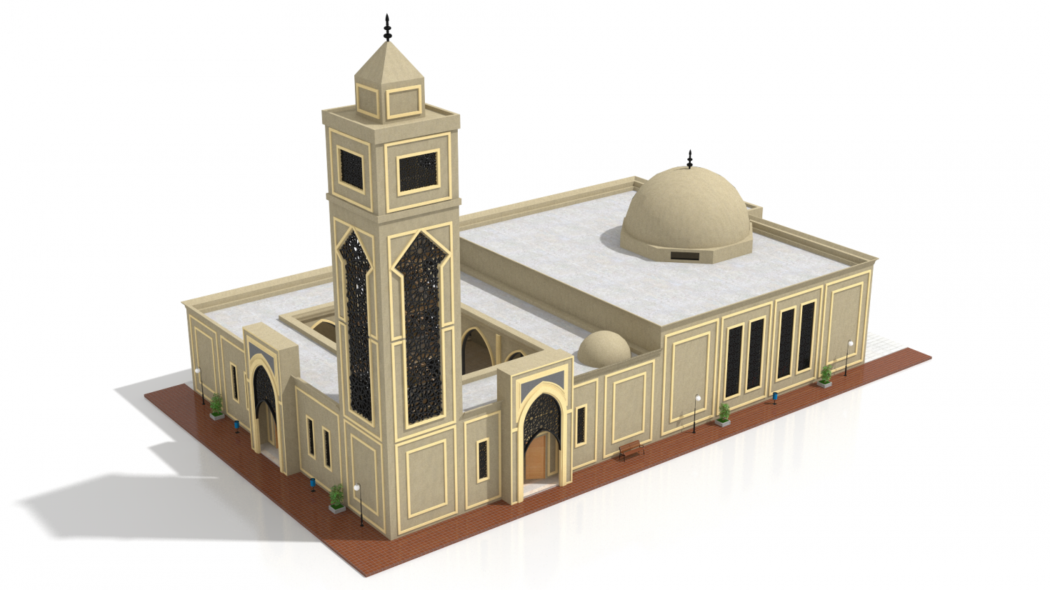 Detail Icon Masjid 3d Png Nomer 40