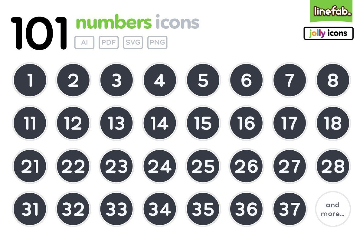 Detail Icon Number Png Nomer 13