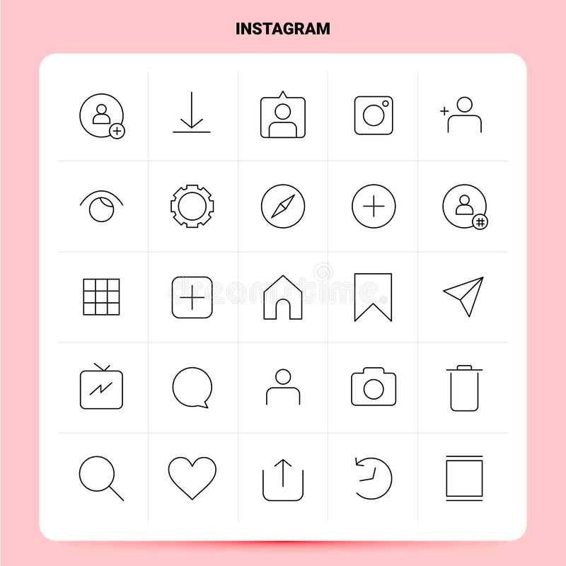 Detail Icon Pack Instagram Nomer 3