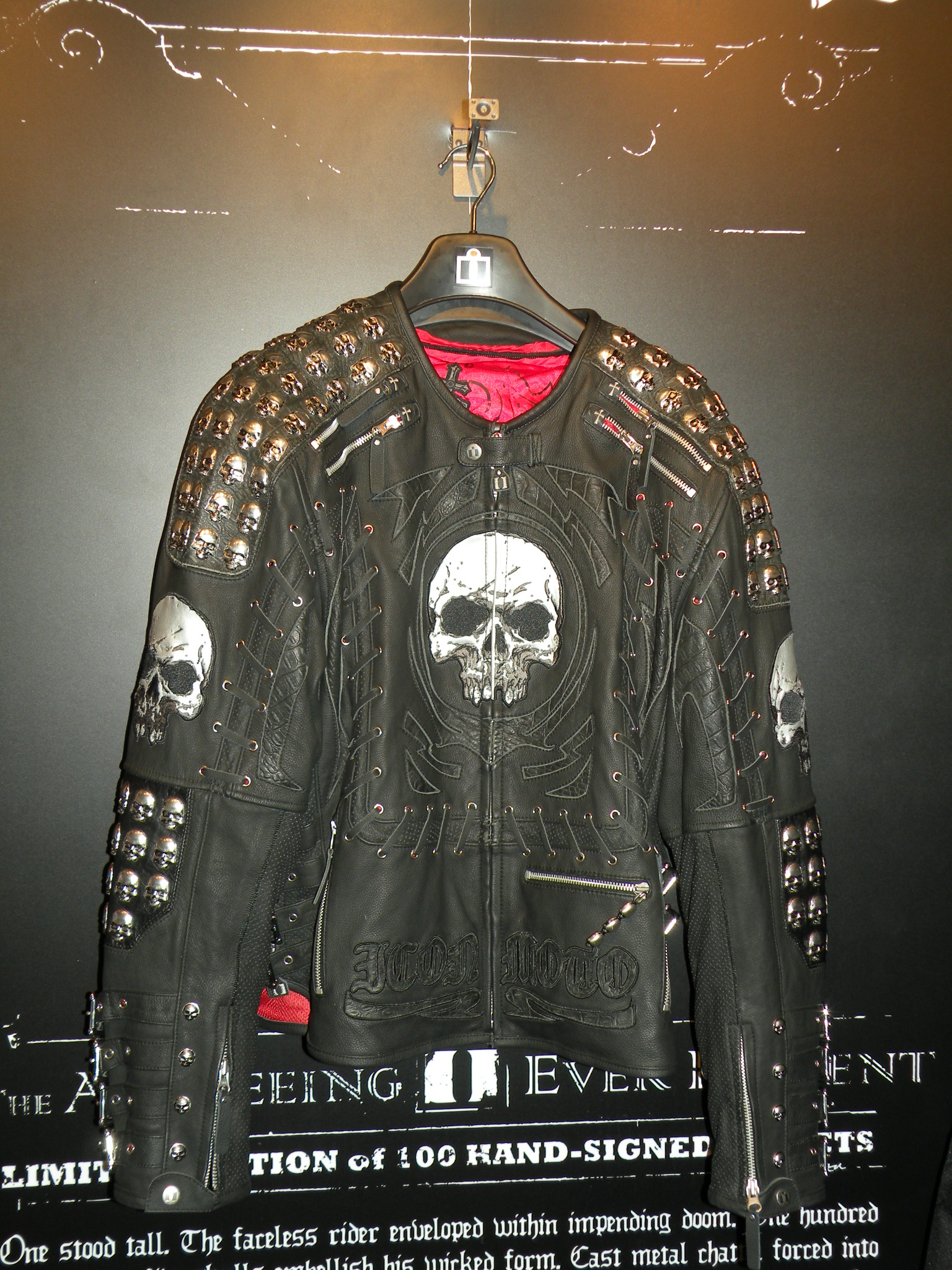 Detail Icon Skull Motorcycle Jacket Nomer 16