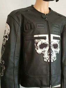 Detail Icon Skull Motorcycle Jacket Nomer 37