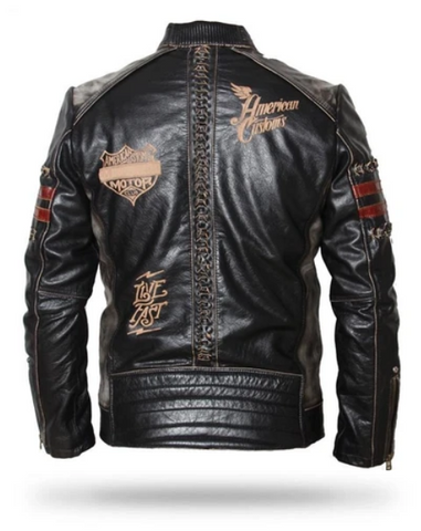 Detail Icon Skull Motorcycle Jacket Nomer 44