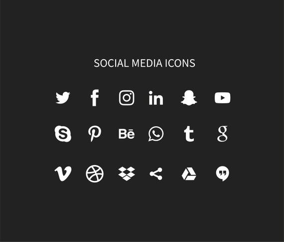 Detail Icon Social Media Png Zip Nomer 13