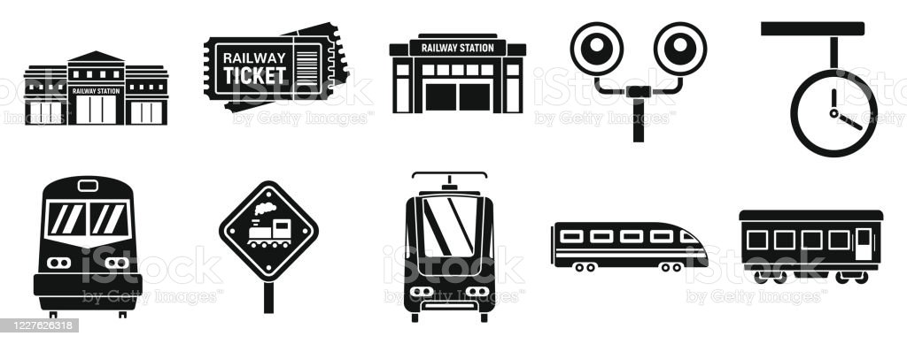 Detail Icon Stasiun Kereta Api Nomer 11