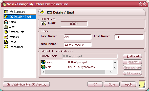 Detail Icq Uin Nomer 42