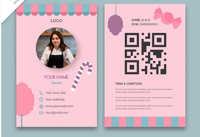 Detail Id Card Aesthetic Nomer 35