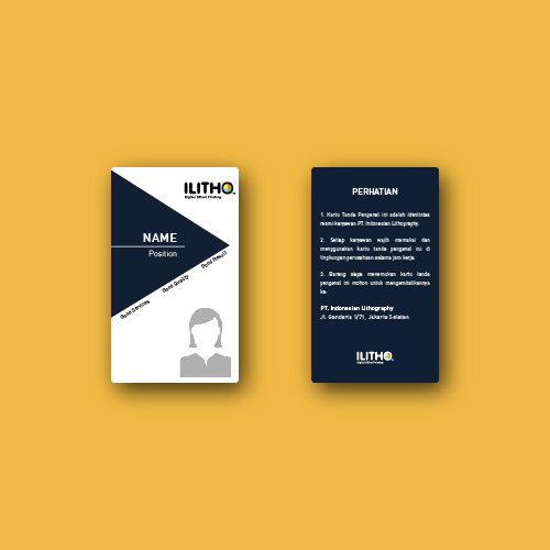 Detail Id Card Design Kosong Nomer 41