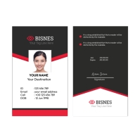 Detail Id Card Design Kosong Nomer 6