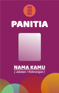 Detail Id Card Panitia Png Nomer 2