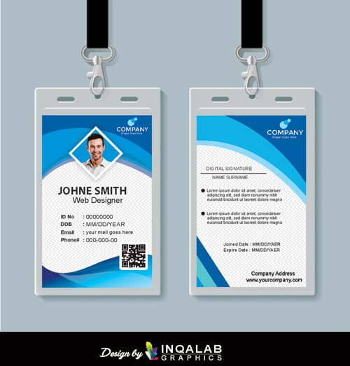 Id Card Vector Cdr - KibrisPDR