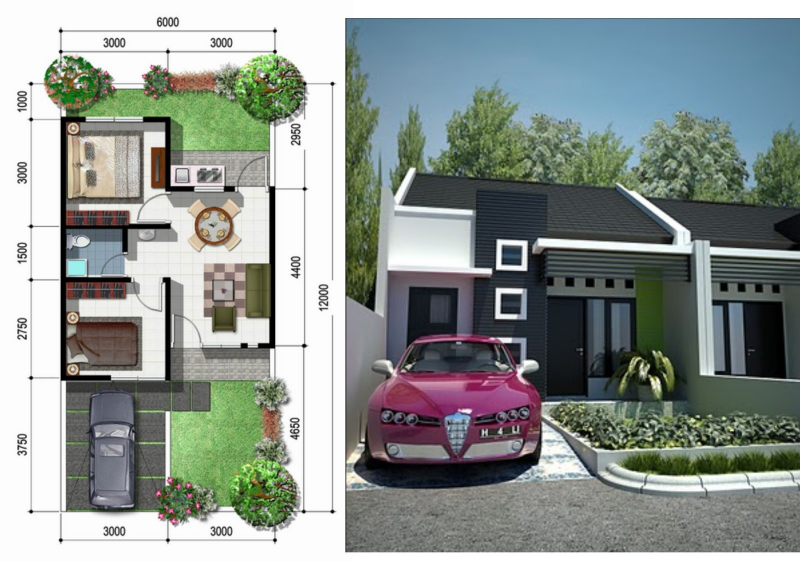 Detail Ide Desain Rumah Type 36 Nomer 21