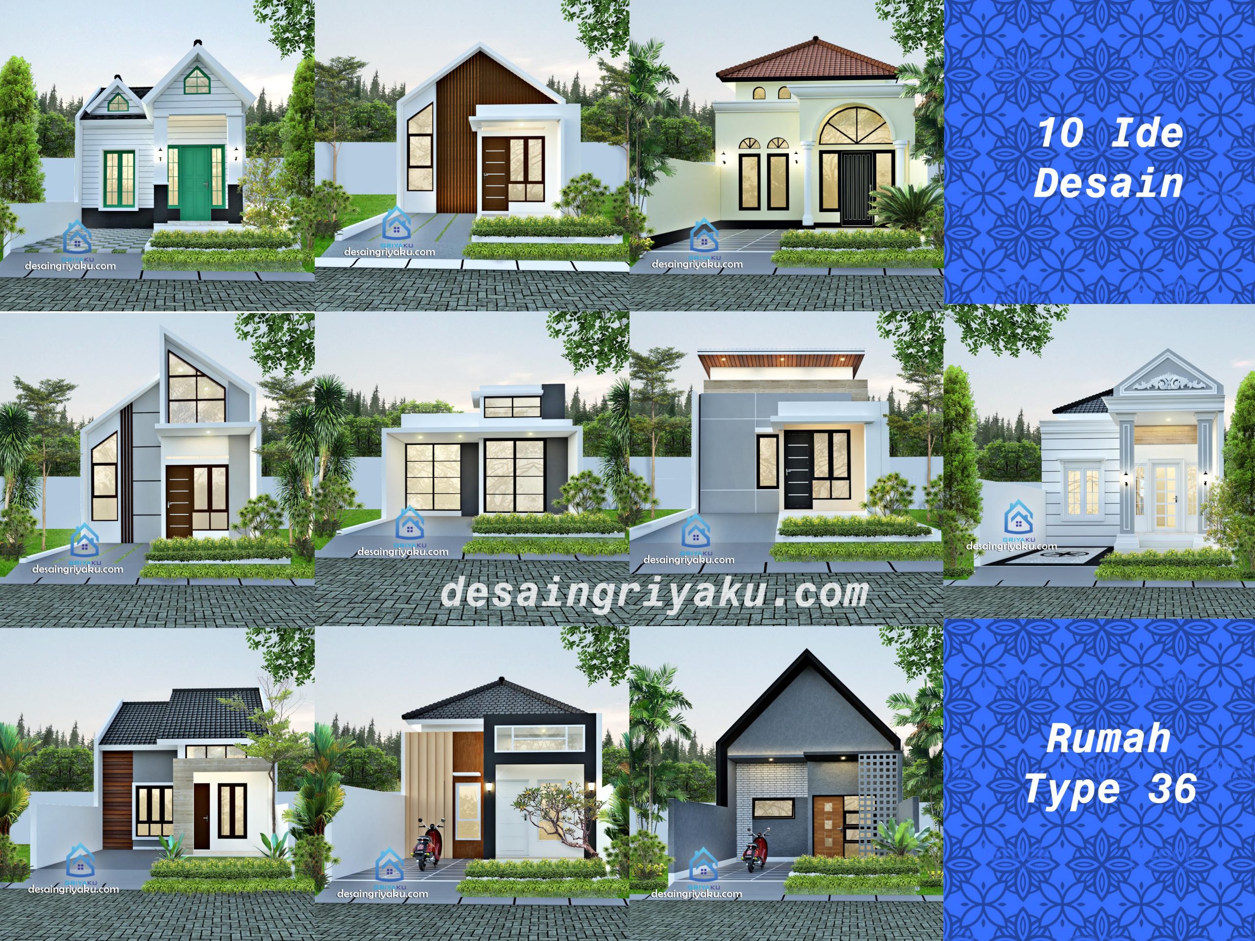 Detail Ide Desain Rumah Type 36 Nomer 35