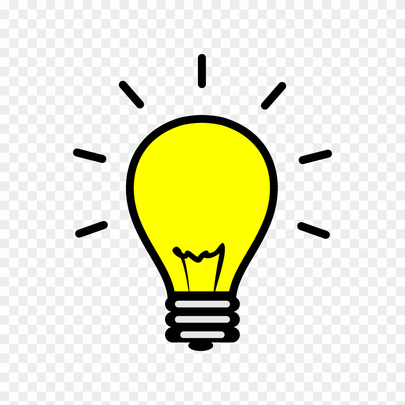 Detail Idea Bulb Png Nomer 2