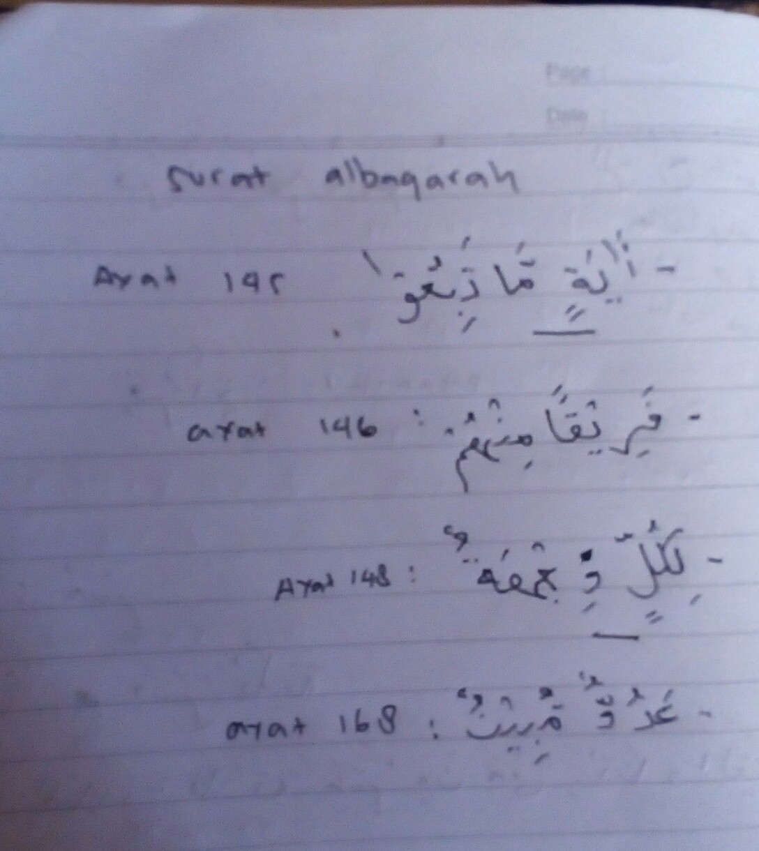 Detail Idgham Bilaghunnah Di Surat Al Baqarah Nomer 17